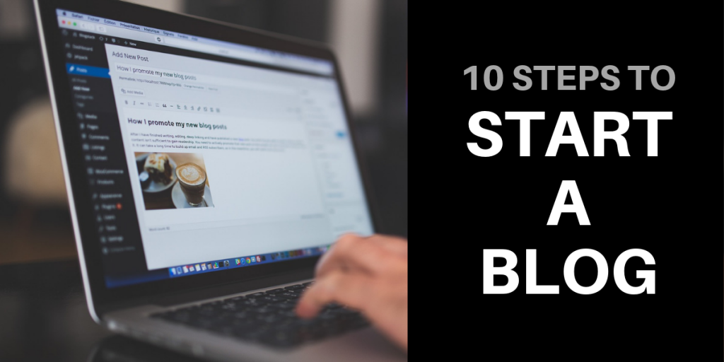 start a blog tutorial